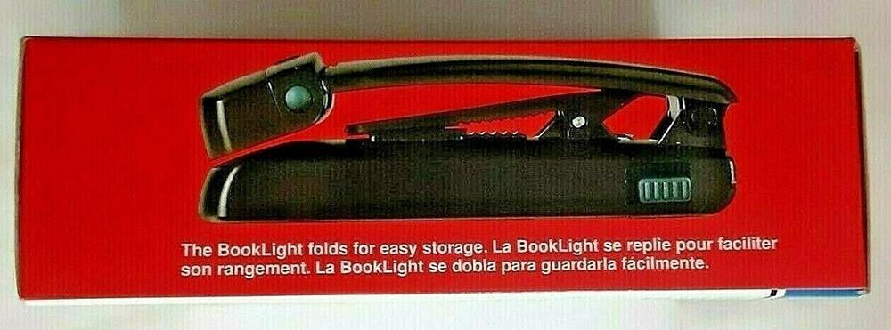 EZ Reader Book Light Folding Clip-On VTG Reading Accessory 🔦📚